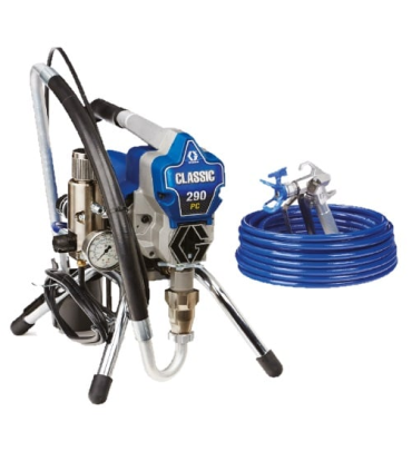 GRACO CLASSIC S 290 AIRLESS PAINTING EQUIPMENT ON SUPPORT - 17C344